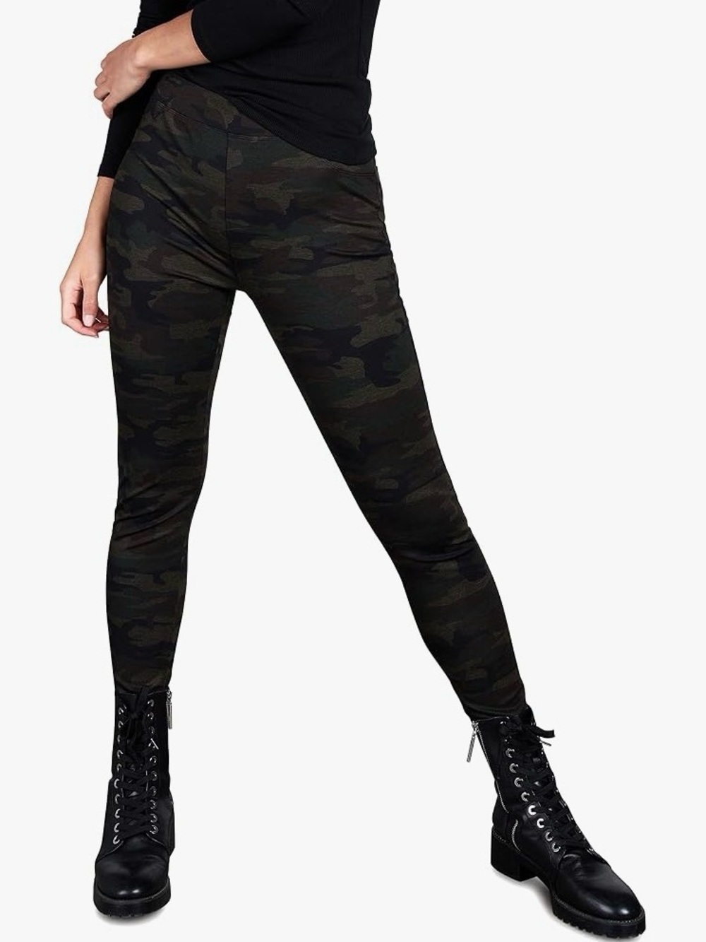 Sanctuary Grease Heritage Camo Leggings Pants